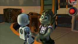une photo d'Ã©cran de Ratchet et Clank sur Sony Playstation 2